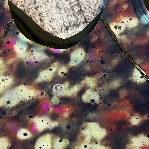 LULULEMON Align Tank Top Soft Focus Print Size 4 – Buttery Nulu Fabric Crop - Picture 7 of 9